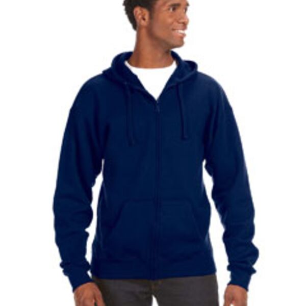 Adult Premium Full-Zip Fleece Hooded Sweatshirt Thumbnail
