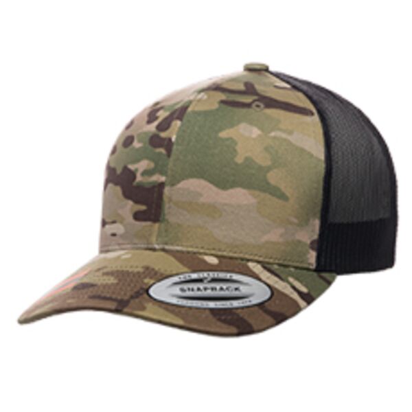 6606MC Retro Trucker Multicam® Snapback Thumbnail