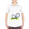 Ladies' Cool & Dry Sport Performance Interlock Polo Thumbnail