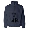 Unisex Fleece Quarter-Zip Pullover Thumbnail